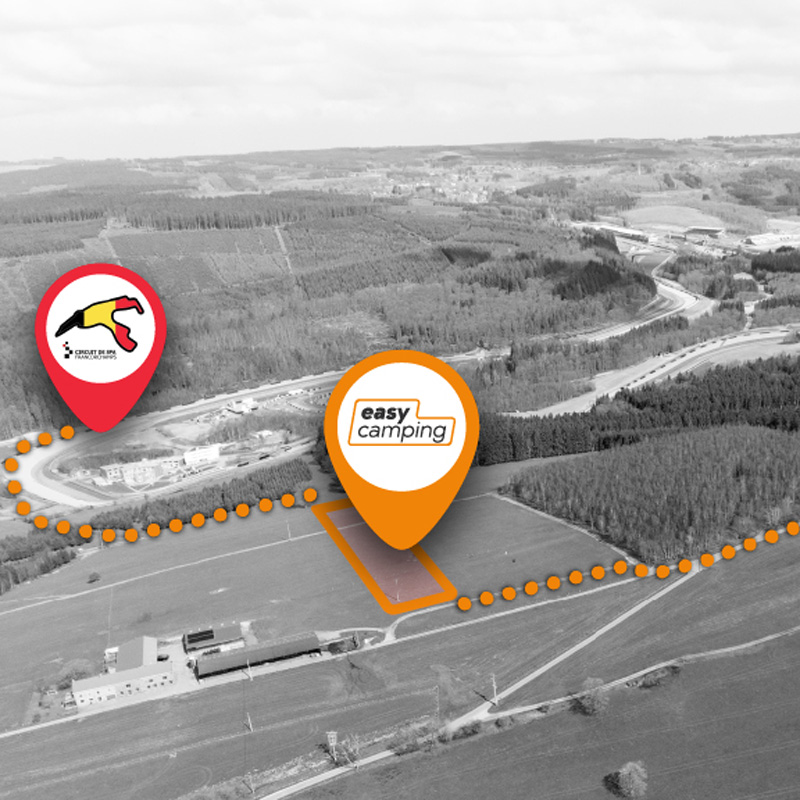 Official camping in SpaFrancorchamps / F1 Belgium